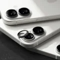 Протектор - Камера за iPhone 17 - Ringke - Стъклена рамка за обектив на камерата - Черен
