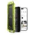 Протектор за iPhone 17 Air - Ringke - Easy Slide Privacy Tempered Glass (2 броя) - Черен