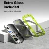 Протектор за iPhone 17 Air - Ringke - Easy Slide Privacy Tempered Glass (2 броя) - Черен