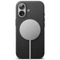 Калъф за iPhone 17 - Ringke - Силиконов магнитен MagSafe - Черен