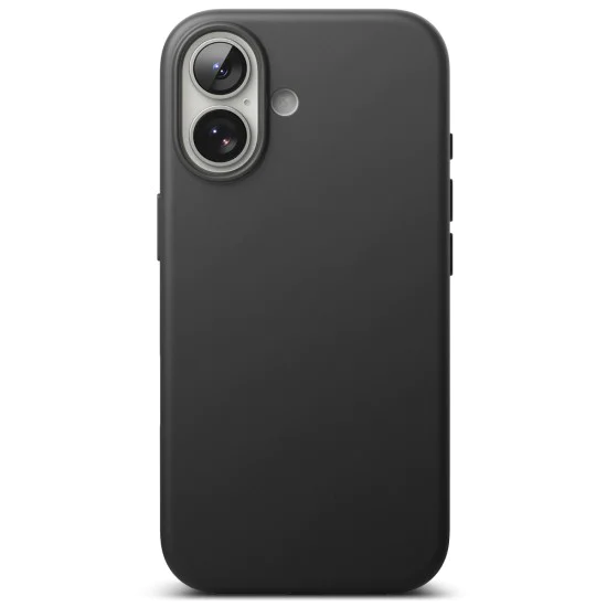 Калъф за iPhone 17 - Ringke - Силиконов магнитен MagSafe - Черен