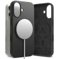 Калъф за iPhone 17 - Ringke - Силиконов магнитен MagSafe - Черен