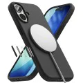 Калъф за iPhone 17 - Ringke - Силиконов магнитен MagSafe - Черен
