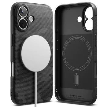 Калъф за iPhone 17 - Ringke - Onyx MagSafe - Камуфлажно Черен