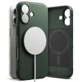 Калъф – Ringke Onyx MagSafe – iPhone 17 – Тъмнозелен
