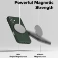 Калъф – Ringke Onyx MagSafe – iPhone 17 – Тъмнозелен