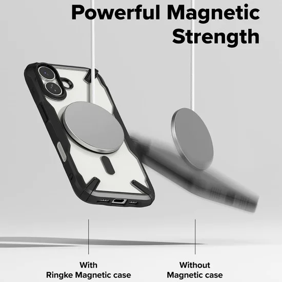 Калъф за iPhone 17 - Ringke - Fusion X MagSafe - Черен