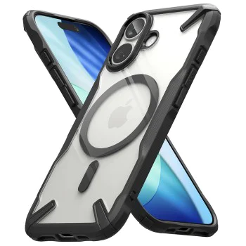 Калъф за iPhone 17 - Ringke - Fusion X MagSafe - Черен
