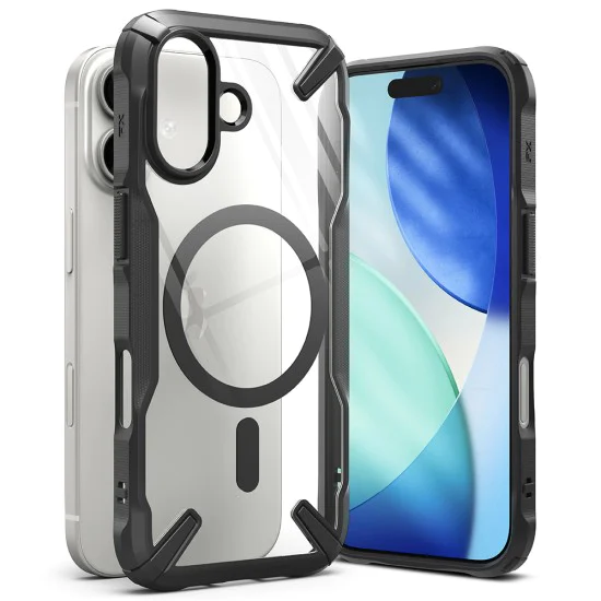 Калъф за iPhone 17 - Ringke - Fusion X MagSafe - Черен