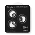 Протектор - Камера за iPhone 17 Pro / iPhone 17 Pro Max - Ringke - Стъклена рамка за обектив на камерата - Черен