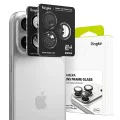 Протектор - Камера за iPhone 17 Pro / iPhone 17 Pro Max - Ringke - Стъклена рамка за обектив на камерата - Черен
