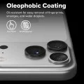 Протектор - Камера за iPhone 17 Pro / iPhone 17 Pro Max - Ringke - Стъклена рамка за обектив на камерата - Черен