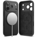 Калъф за iPhone 17 Pro - Ringke - Silicone Magnetic MagSafe - Черен