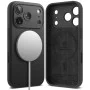 Калъф за iPhone 17 Pro Max - Ringke - Silicone Magnetic MagSafe - Черен