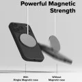 Калъф за iPhone 17 Pro Max - Ringke - Silicone Magnetic MagSafe - Черен