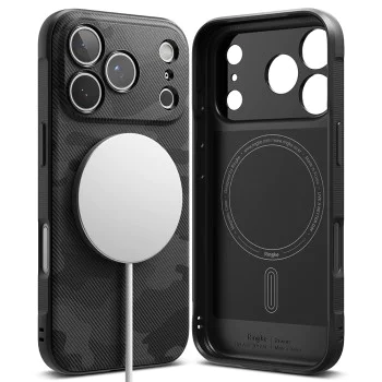 Калъф за iPhone 17 Pro - Ringke - Onyx MagSafe - Камуфлажно Черен