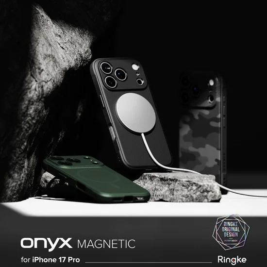 Калъф за iPhone 17 Pro - Ringke - Onyx MagSafe - Черен