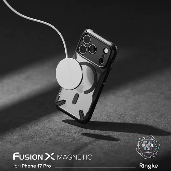 Калъф за iPhone 17 Pro Max - Ringke - Fusion X MagSafe - Черен