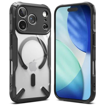 Калъф за iPhone 17 Pro - Ringke - Fusion X MagSafe - Черен