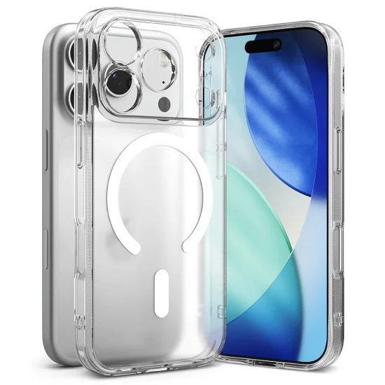 Калъф – Ringke Fusion MagSafe – iPhone 17 Pro – Мат Прозрачен