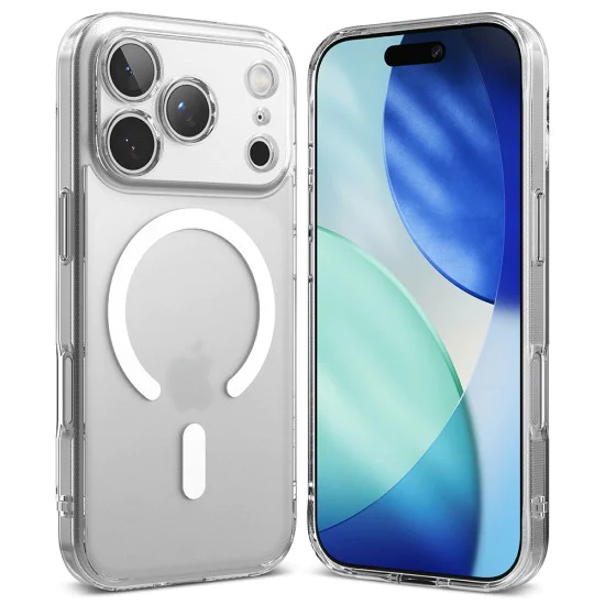 Калъф – Ringke Fusion MagSafe – iPhone 17 Pro – Мат Прозрачен