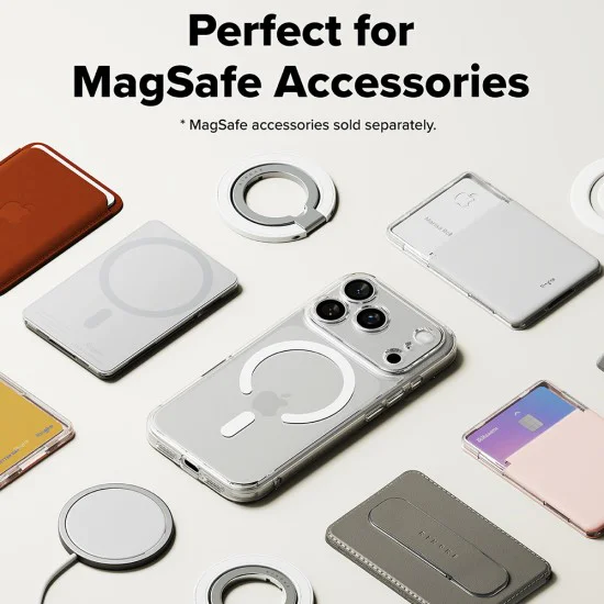 Калъф за iPhone 17 Pro - Ringke - Fusion MagSafe - Прозрачен