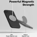 Калъф за iPhone 17 Air - Ringke - Silicone Magnetic MagSafe - Черен