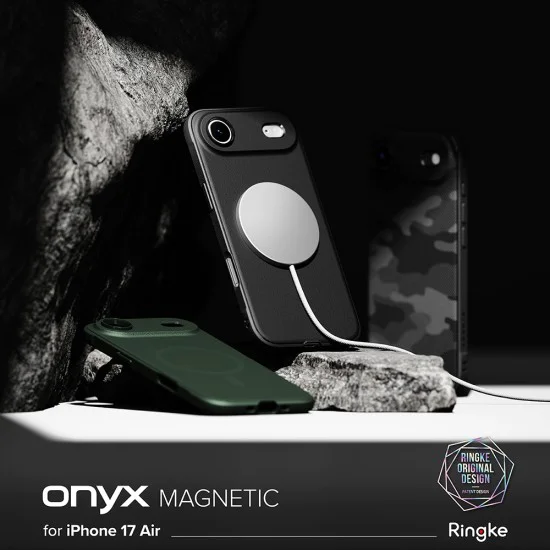 Калъф за iPhone 17 Air - Ringke - Onyx MagSafe - Тъмно Зелен