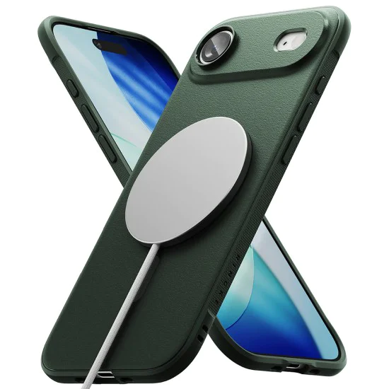 Калъф за iPhone 17 Air - Ringke - Onyx MagSafe - Тъмно Зелен