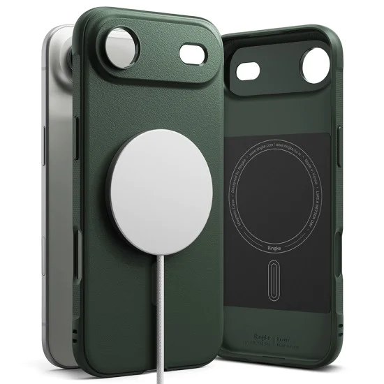 Калъф за iPhone 17 Air - Ringke - Onyx MagSafe - Тъмно Зелен