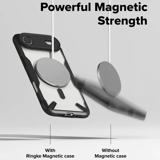 Калъф за iPhone 17 Air - Ringke - Fusion X MagSafe - Черен