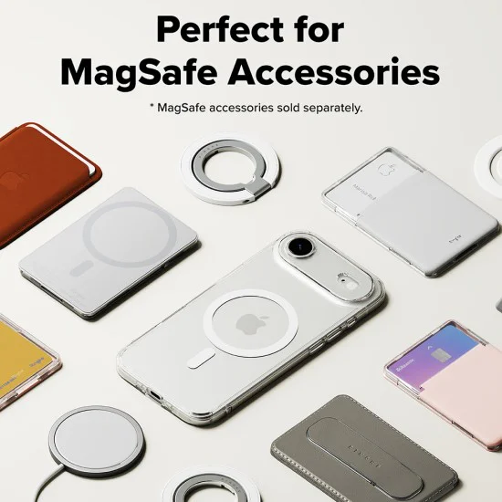 Калъф за iPhone 17 Air - Ringke - Fusion MagSafe - Прозрачен
