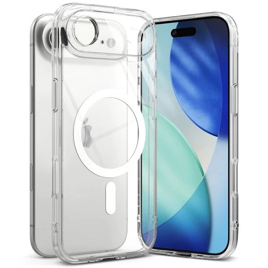 Калъф за iPhone 17 Air - Ringke - Fusion MagSafe - Прозрачен