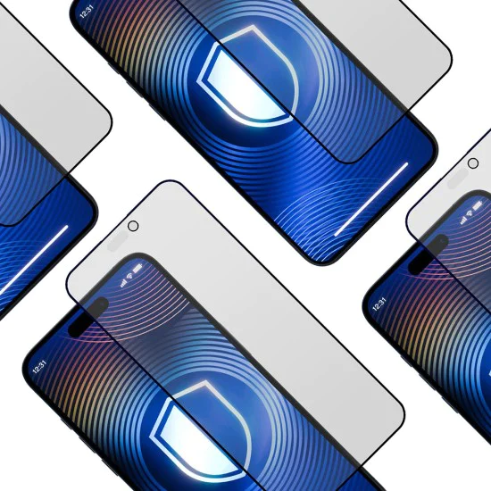 Протектор за iPhone 17 Pro Max - 3mk - Твърдостъклен протектор за екран Matt Max Tempered - Защита на личните данни