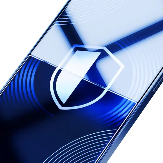 Протектор за iPhone 17 Air - 3mk - HardGlass Matt Max закален протектор за екран - Черен