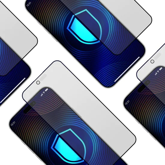 Протектор за iPhone 17 Air - 3mk - Твърдостъклен протектор за екран Matt Max Tempered - Защита на личните данни