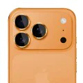 Протектор за камерата за iPhone 17 Pro / iPhone 17 Pro Max - 3mk Lens Protection Pro - Оранжево