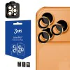 Протектор за камерата за iPhone 17 Pro / iPhone 17 Pro Max - 3mk Lens Protection Pro - Оранжево
