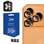 Протектор за камерата за iPhone 17 Pro / iPhone 17 Pro Max - 3mk Lens Protection Pro - Оранжево