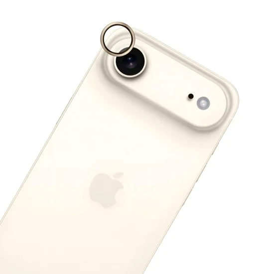 Протектор - Камера за iPhone 17 Air - 3mk - Hardy Lens Protection Pro - Титаниево златист