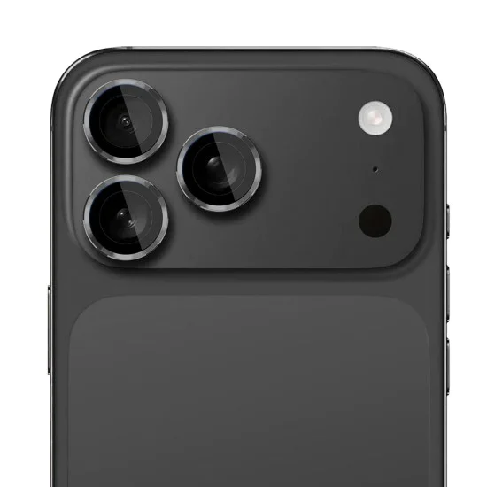 Протектор за камерата за iPhone 17 Pro / iPhone 17 Pro Max - 3mk Lens Protection Pro - Титаниево сиво