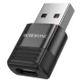 Адаптер – Borofone (BV18) – USB2.0 към Type-C (OTG), Fast Charge – Черен