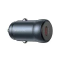Зарядно за автомобил – Borofone (BZ32 Fresh) – Type-C, Fast Charge, Single Port, 30W – Металик