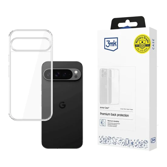 Калъф за Google Pixel 10 Pro XL - 3mk - Armor Case - Прозрачен