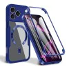 Калъф за iPhone 17 Pro Max - Techsuit - ColorVerse 360 ​​MagSafe Series + Screen Protector - Син