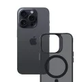 Калъф за iPhone 16 Pro Max - 3mk - Smoke MagCase - Черен