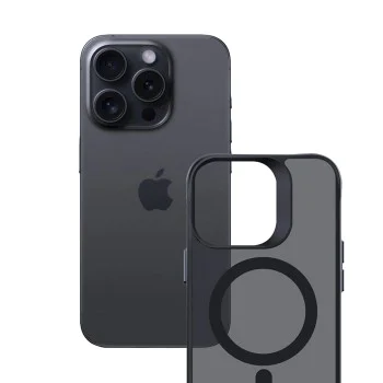 Калъф за iPhone 16 Pro Max - 3mk - Smoke MagCase - Черен