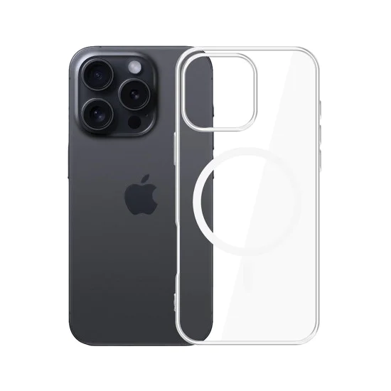 Калъф за iPhone 16 Pro Max - 3mk - Прозрачен MagCase - Прозрачен