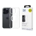 Калъф за iPhone 16 Pro Max - 3mk - Прозрачен MagCase - Прозрачен