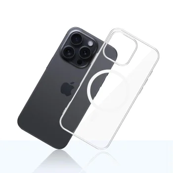 Калъф за iPhone 16 Pro Max - 3mk - Прозрачен MagCase - Прозрачен